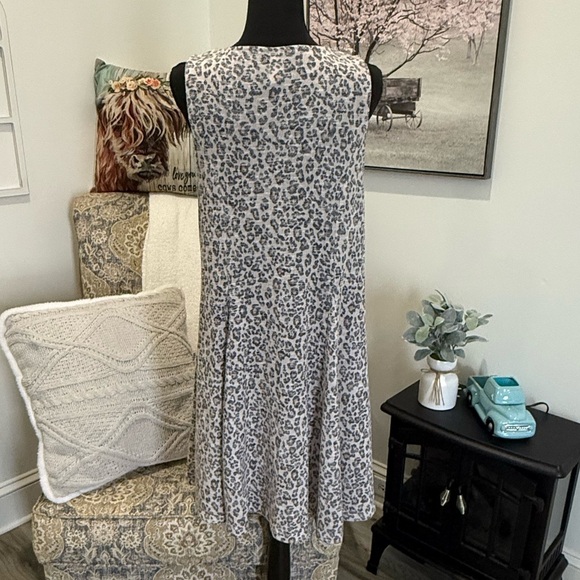 Altar'd State Silver Sequin Embellished Midi Sundress - Picture 3 of 8